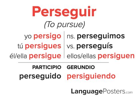 perseguir conjugation|More.